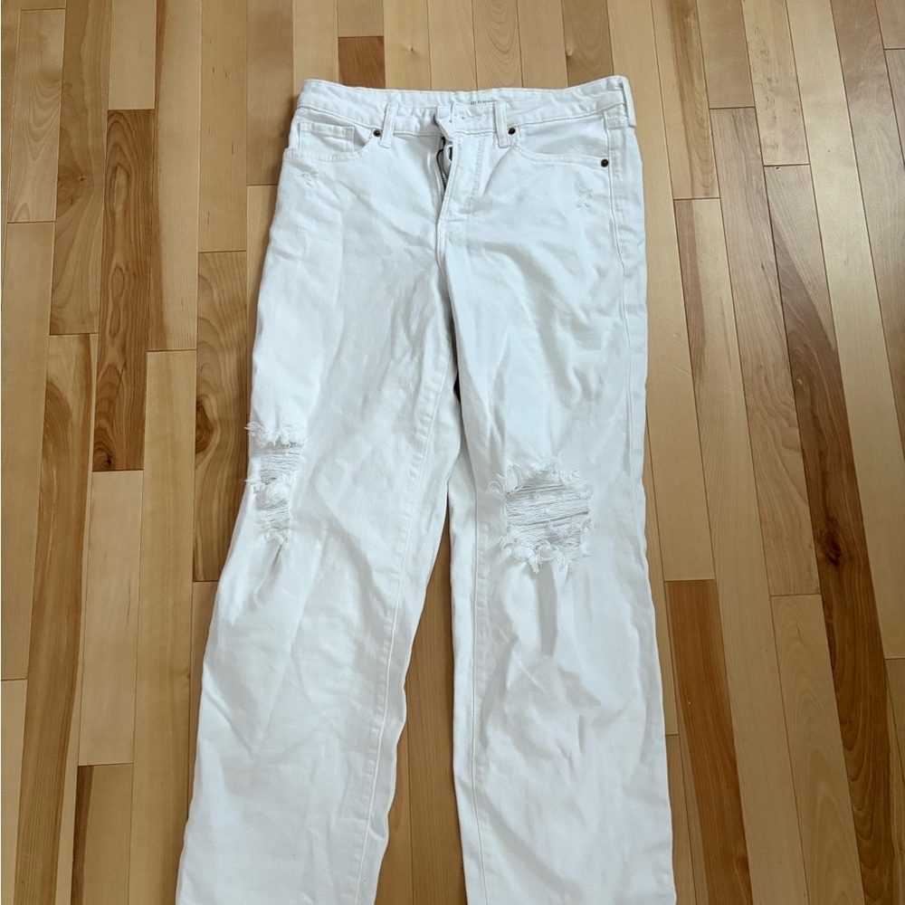 Old Navy Classic White Jeans